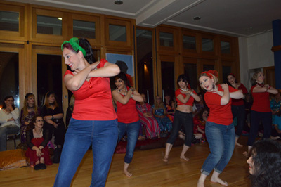 Johara Dance performing at the JWAAD Summer School hafla party in 2017